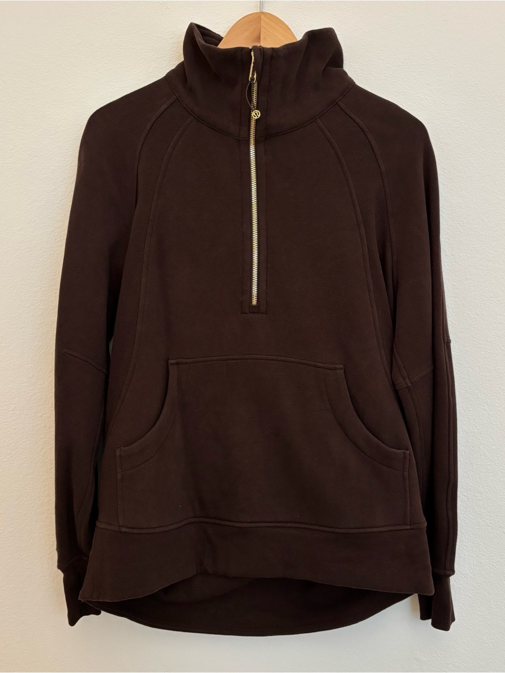 Lululemon Scuba Oversized Funnel-Neck Half Zip